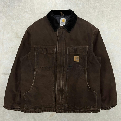 Pre-owned Carhartt X Vintage Carhartt Jacket In Brown