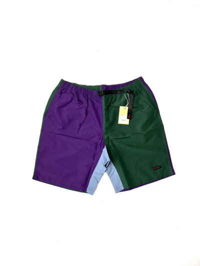 Pre-owned Gramicci X Outdoor Life Nwt Gramicci Colorblock Shell Packable Japanese Shorts In Purple