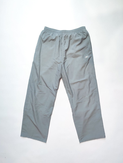 Pre-owned Reebok X Vintage Reebok Vintage Nylon Pants Y2k In Grey