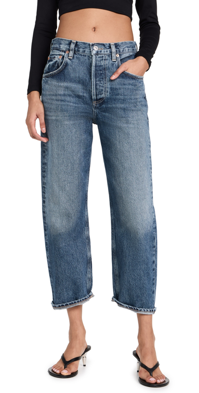 Citizen Of Humanity Blue Gaucho Jeans In Misty (lt Ind)