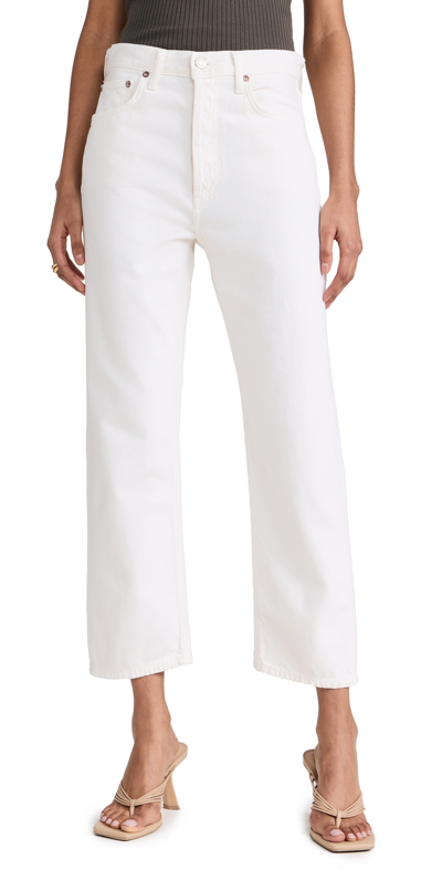 AGOLDE 90S CROP: LOOSE STRAIGHT JEANS FORTUNE COOKIE