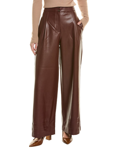 French Connection Crolenda Trouser In Brown