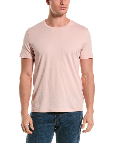 Atm Anthony Thomas Melillo Crew T-shirt In Pink
