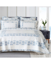 MELANGE HOME MELANGE HOME SOFT GARDEN RUFFLE & CROCHET QUILT SET