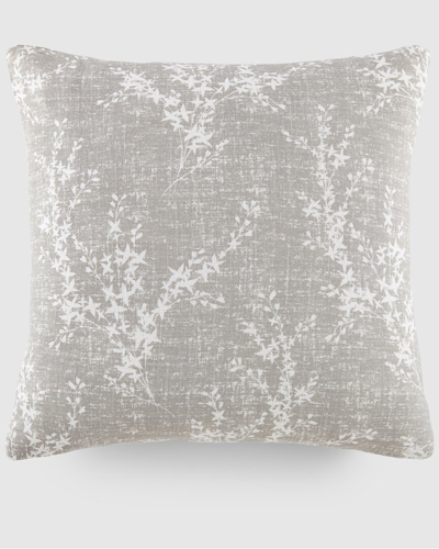 Home Collection Elegant Patterns Cotton Throw Pillow In Gray