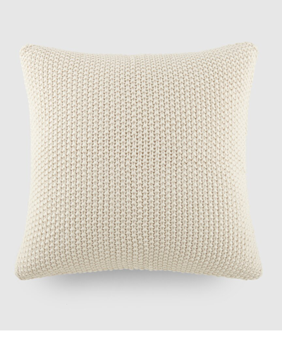 Home Collection Stitch Knit Throw Pillow In Neutral