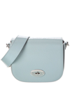 Mulberry Small Darley Leather Crossbody Bag In Blue
