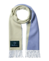 MULBERRY MULBERRY LOGO WOOL & CASHMERE-BLEND SCARF