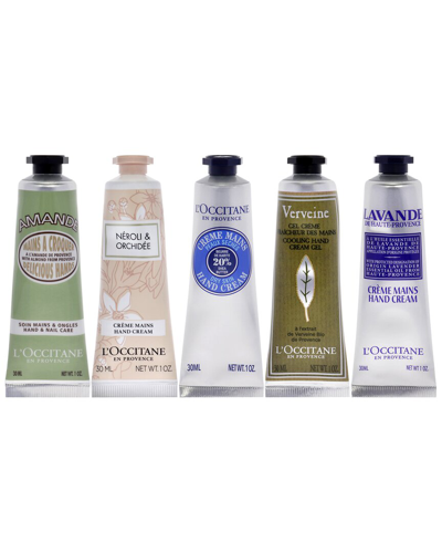 L'occitane Women's En Provence 5pc Hand Cream Collection In White