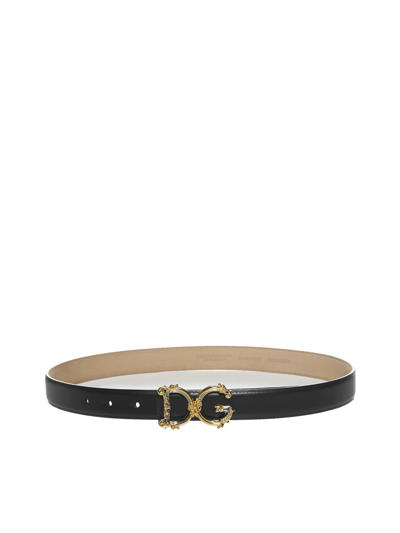 Dolce & Gabbana Belts In Black