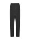 Giorgio Armani Cotton Double-jersey Trousers In Phantom