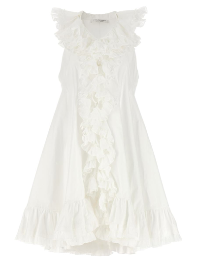 Philosophy Di Lorenzo Serafini Ruffle Waistcoat In White