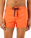 Vilebrequin Solid Stretch Swim Shorts In Orange