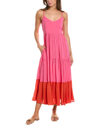 KATE SPADE KATE SPADE NEW YORK TIERED COVER-UP DRESS