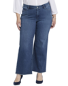 Nydj Teresa Fray Hem Ankle Wide Leg Jeans