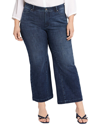 Nydj Mona High Waist Ankle Wide Leg Trouser Jeans