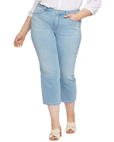 Nydj Plus Piper Poetry Relaxed Crop Jean In Multi