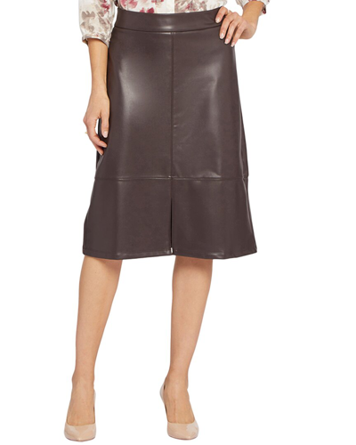 Nydj A-line Skirt In Cordovan