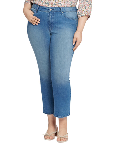 Nydj Plus Size Marilyn Ankle Jeans In Blueisland