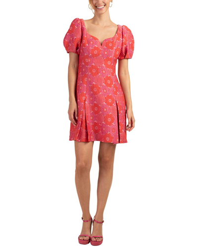 Trina Turk Devi Dress In Rojo Multi