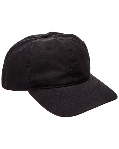 Onia Embroidered Cotton-canvas Baseball Cap In Black
