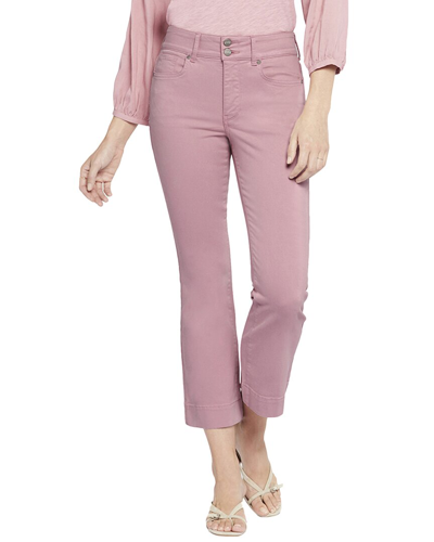 Nydj Barbara Vintage Pink High-rise Ankle Jean