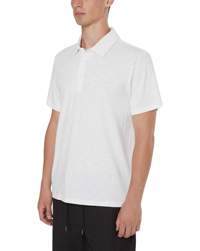 Onia Slub Polo Shirt In White