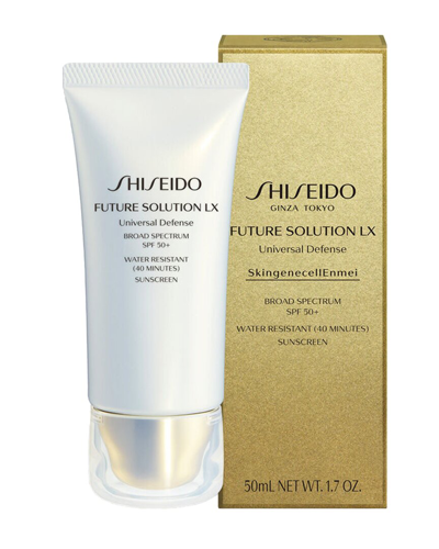 Shiseido Women's 1.7oz  Future Solution Lx Universal Defense Spf Cream In White