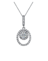 Genevive Silver Cz Pendant