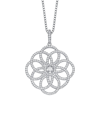 Genevive Silver Cz Pendant