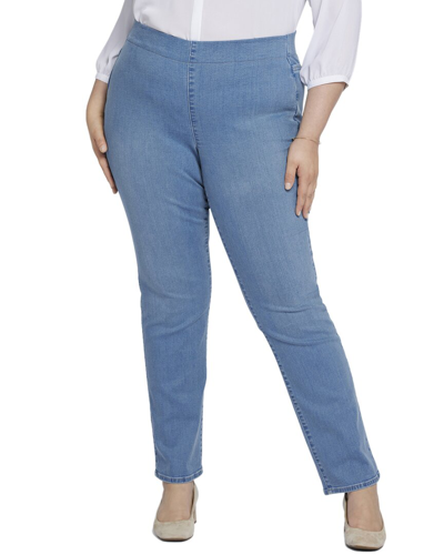 Nydj Plus Bailey Nottinghill Straight Jean In Blue