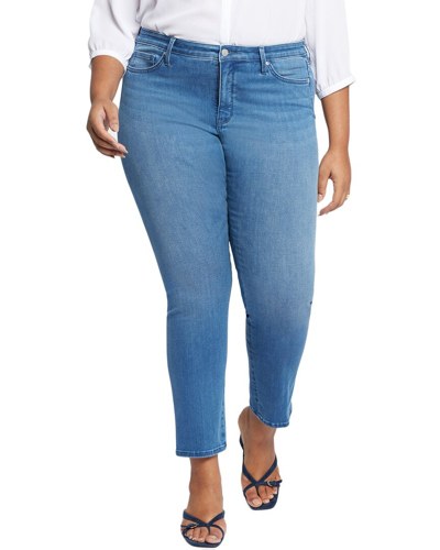 Nydj Plus Sheri Stunning Slim Jean In Blue