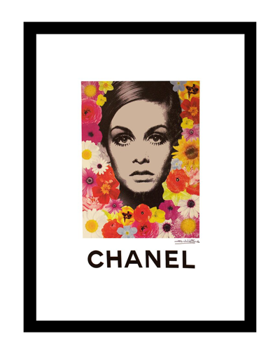 Fairchild Paris Chanel Twiggy Floral Wall Art
