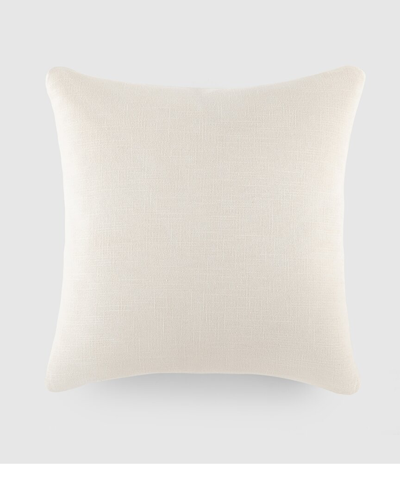 Home Collection Washed & Distressed Cotton Throw Pillow In White