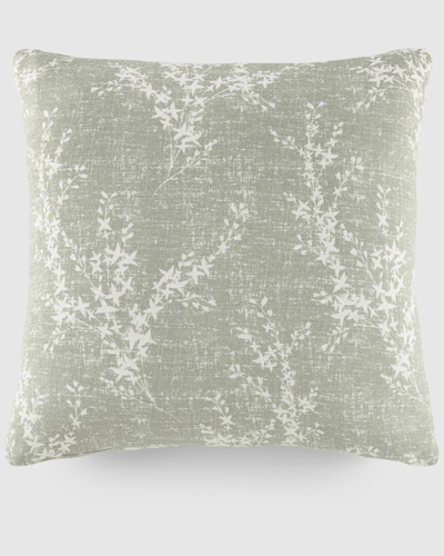 Home Collection Elegant Patterns Cotton Throw Pillow In Green