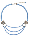 Eye Candy La Julia Leopard Beaded Necklace