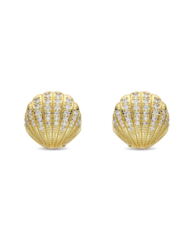 Eye Candy La Charlotte Studs In Gold