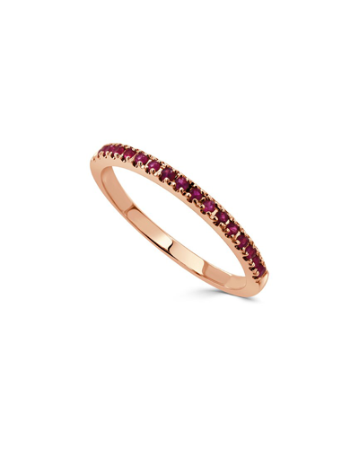 Sabrina Designs 14k Rose Gold 0.28 Ct. Tw. Ruby Ring