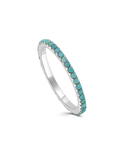 SABRINA DESIGNS SABRINA DESIGNS 14K 0.28 CT. TW. TURQUOISE ETERNITY RING