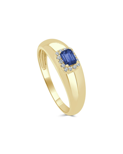 Sabrina Designs 14k 0.47 Ct. Tw. Diamond & Sapphire Ring In Gold