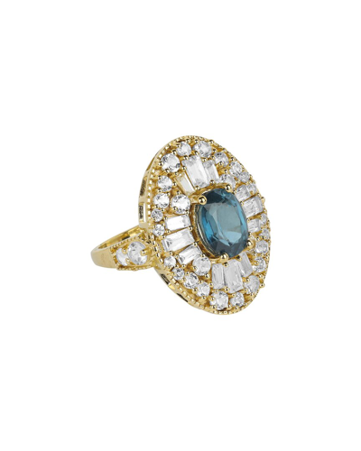 Tiramisu Gold Over Silver 5.24 Ct. Tw. Gemstone Ring