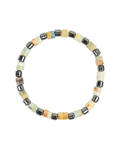 Tiramisu Strachable 95.34 Cts. Amazonite Bracelet In Multi