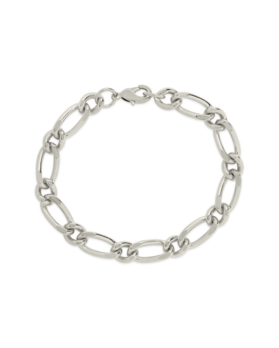 Sterling Forever Rhodium Plated Amoura Bracelet In Metallic