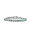 SABRINA DESIGNS SABRINA DESIGNS 14K 7.36 CT. TW. DIAMOND & EMERALD BRACELET