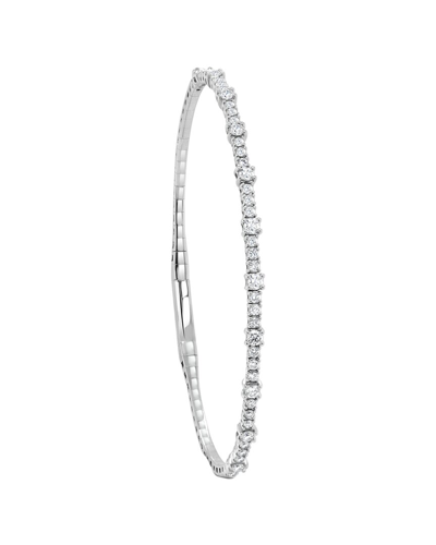 Sabrina Designs 14k 1.05 Ct. Tw. Diamond Stackable Bangle Bracelet In Metallic