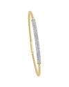 Sabrina Designs 14k 0.89 Ct. Tw. Diamond Stackable Bangle Bracelet