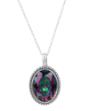 Tiramisu 925 Silver 8.65 Cts. Mystic Quartz Pendent