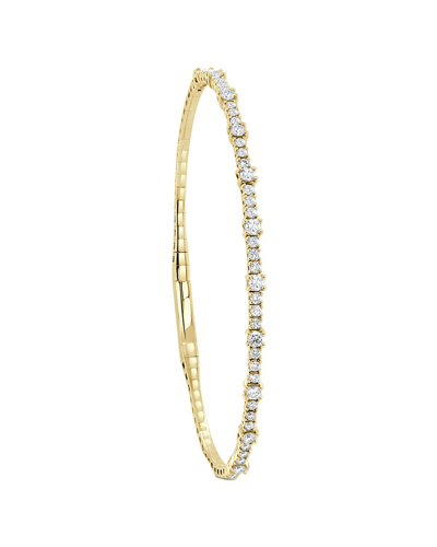 Sabrina Designs 14k 0.97 Ct. Tw. Diamond Stackable Bangle Bracelet In Gold