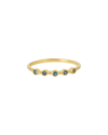 Tiramisu Gold Over Silver 0.10 Ct. Tw. London Blue Topaz Ring