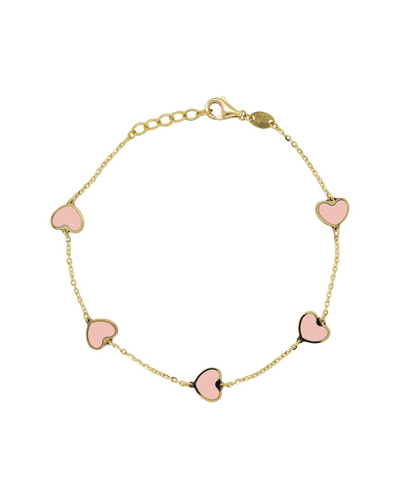 Sabrina Designs 14k Agate Chain Bracelet In Metallic